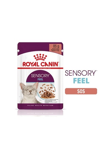 Sensory Duyusal His İçin Sos İçerisinde Yaş Kedi Maması 12 X 85g
