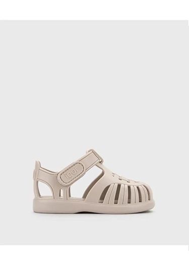 İgor Tobby Sollid Bebek Çocuk Sandalet Arena S10271-100 Krem