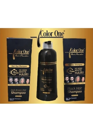 Color One Hair Saç Siyahlaştırıcı Boya Şampuan 300 ML