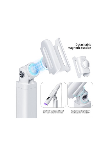 Shineyee 360 Dönebilen Şarjlı Taşınabilir Tırnak Kurutma Lambası Ve Stand Seti