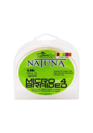 Duraking Natuna Micro 4x 150mt Multicolor İp Misina 0,10