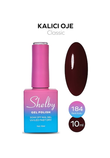 Shelby 10 Ml. A184 Kalıcı Oje