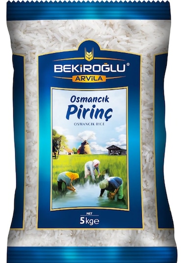 Bekiroğlu Arvila Osmancık Pirinç 5 KG