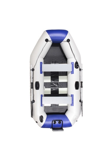 Remixon 240cm 0.70mm Izgara Taban Şişme Bot Gray Blue