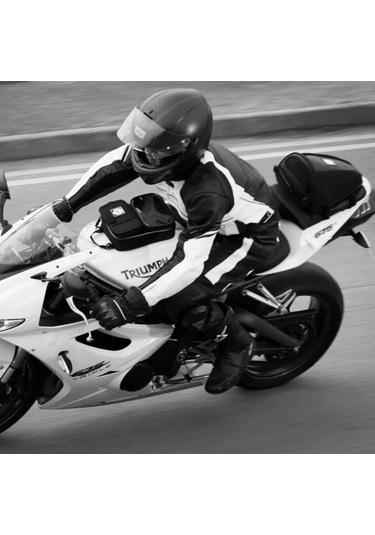 Mts Racing Arka Kuyruk Çantası 7 Litre Siyah