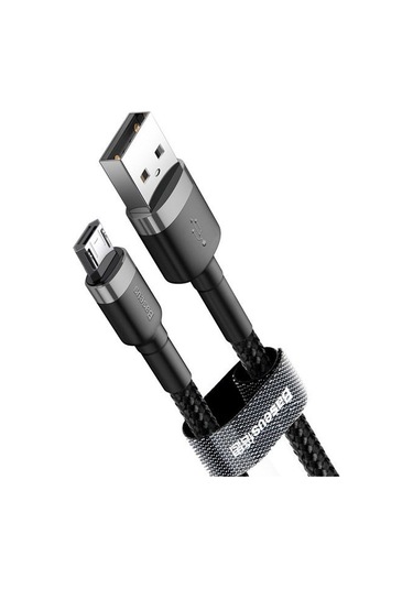 BASEUS CAFULE MİCRO USB 1METRE 2.4A HIZLI ŞARJ HALAT USB KABLO
