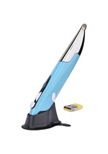 Rogfer Pr-06s Ses Kontrolü Aı Wis Fare El Yazısı Kablosuz Fare Mavi Diğer - Blue Diğer