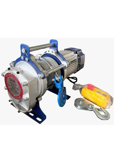 Shun 1500 Kg Profesyonel Vinç 380 Volt 30 Metre 3 Hp