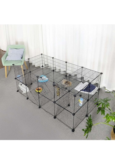 Hodbehod 36 Panel Hayvan Oyun Kafesi Kedi Kuş Evcil Hayvan