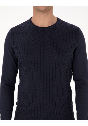 Pierre Cardin Erkek Lacivert Kazak /triko 50315717-vr033 Lacivert