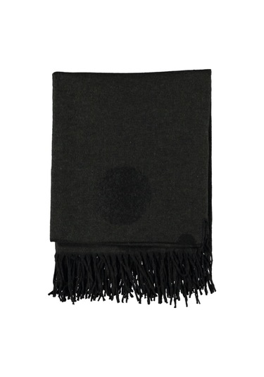 Lavinya Güneş Desen Kadın Kışlık Çift Taraflı Panço Omuz Şalı