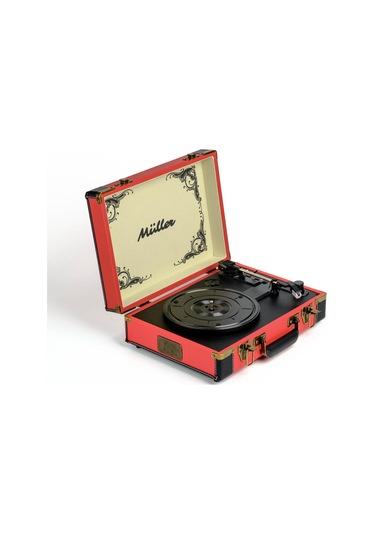 Müller Mr-350bt Nostaljik Pikap Çilek-kırmızı