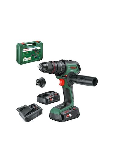 Bosch 06039E2102 Advancedımpact 18V 80 2 x 2.5A Quicksnap Akülü Darbeli Matkap