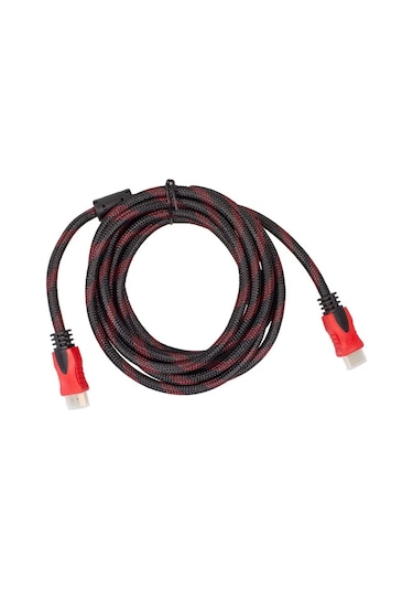 Powermaster HDMI Kablo 3 M 1.4 V Örgülü Kutulu