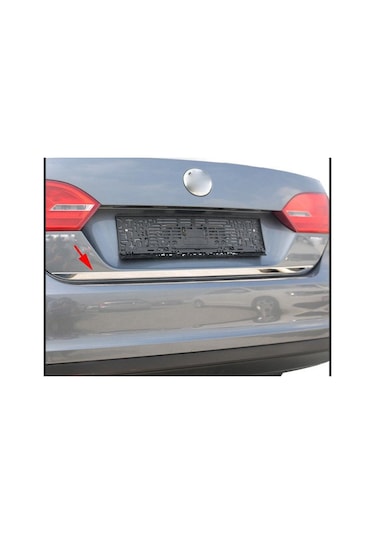 Volkswagen Jetta Formlu Krom Bagaj Alt Çıta 2011-2014 Paslanmaz Ç N11.2224