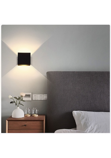 Led Duvar Lambası Modern İç Mekan Duvar Lambası, Duvara Monte Edilen Işık, A Beyaz