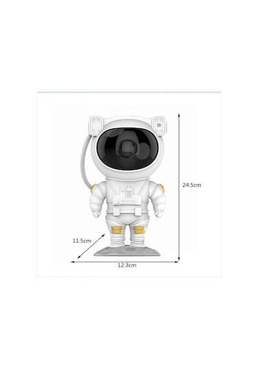 Buğz Astronot Galaksi Projeksiyon Lamba