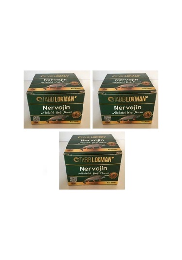 Tabib Lokman Nervojin Alabalık Yağı Kremi 3 x 100 ML