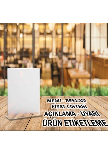 T Tipi A5 Pleksi Föylük Broşürlük-Dikey A5 Föylük-5 Li Paket (478884974)