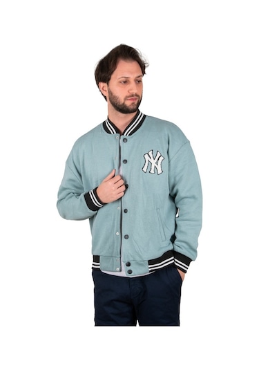 Deepsea Erkek Açık Yeşil Çıtçıtlı Kolej Mont 2304760 Açık Yeşil