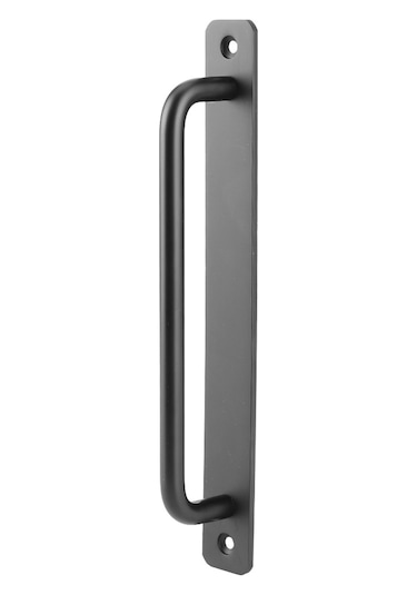 Vkemall Alüminyum Kayar Kapı Kolu Siyah 192mm - Dolap, Gardrop, Balkon İçin Dayanıklı Ve Konforlu Tutuş Diğer