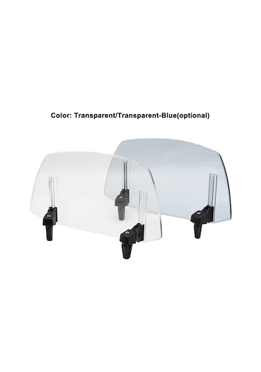 Hallow-motosiklet Ön Cam Uzatma Ön Cam Deflektör Ayarlanabilir Lmk00163trbl