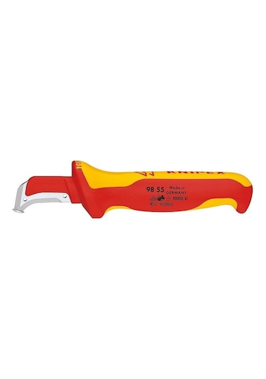 Knıpex Kablo İzole Sıyırma Bıcağı 180 Mm 9855