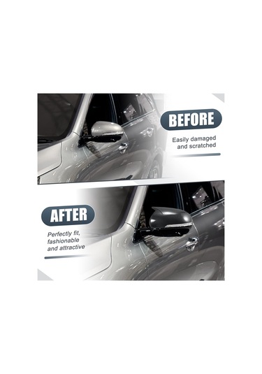 Xiaaokeji Kia Sorento 2016-2019 Araba Dikiz Aynası Kapağı Karbon Fiber