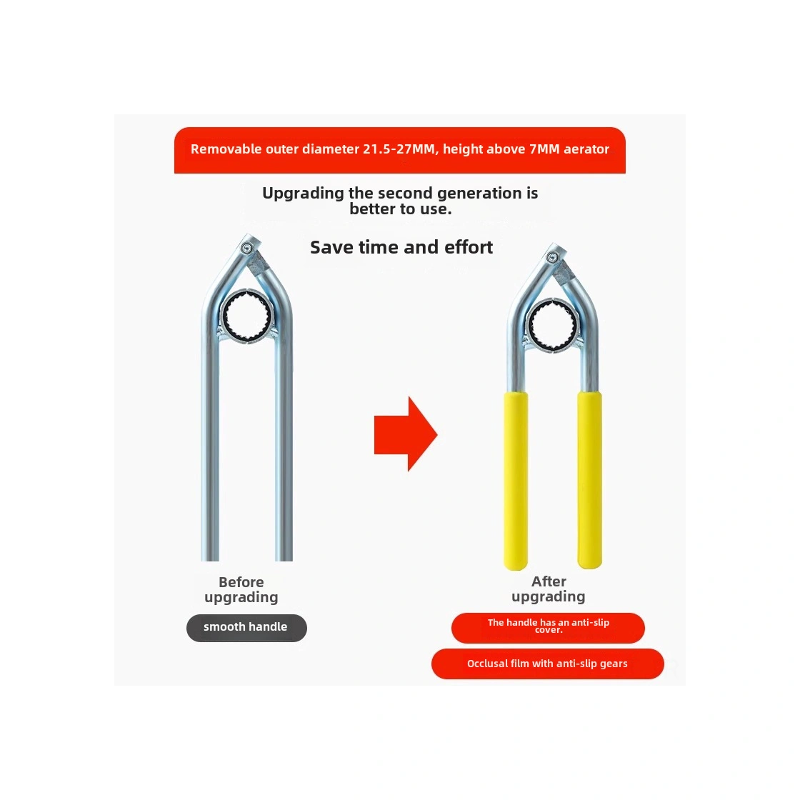 Youtek Mutfak Ve Banyo Musluk Filtresi Çıkarma Aracı - Pratik Tornaçlı Tırnaklı Wrench Tamiri Gereç Diğer
