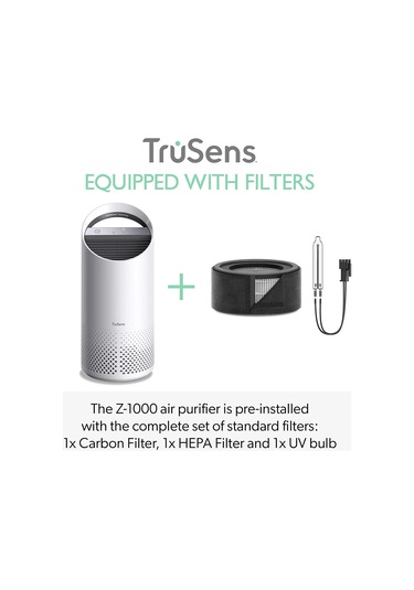 Leitz Hava Temizleyici Makinası Trusense Beyaz Z-1000