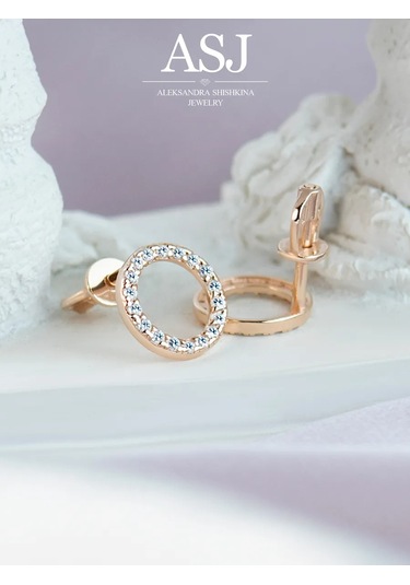 Asj Altın Gümüş Çivili Halka Küpe, 925 Ayar Gümüş. 386441558 Altın