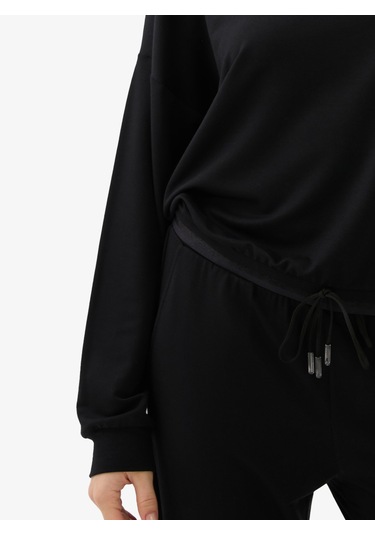 Kadın Pijama Üstü 51956 - Siyah Siyah