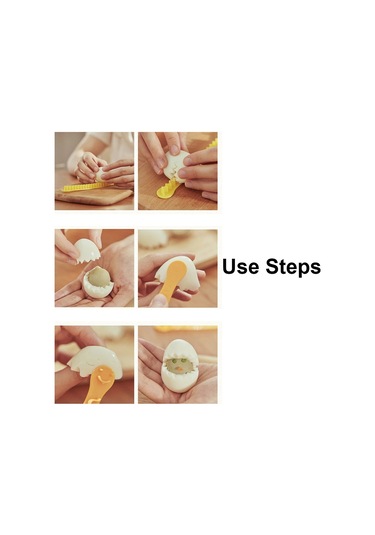 Cbtx Takım Dantel Yumurta Kesici Dıy Yumurta Kalıp Mutfak Salata Yapma Araçları