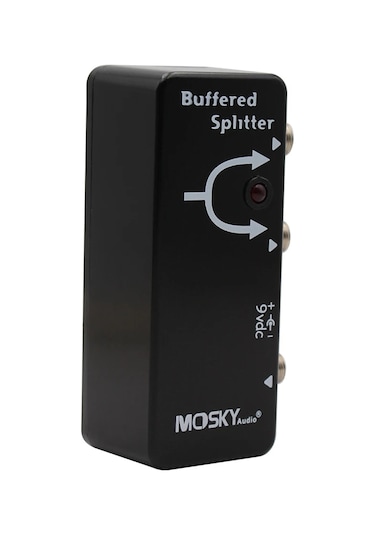 Moskyaudio Tamponlu Ayırıcı Mını Efekt Pedalı Sinyal Tampon Ayırıcı Çift Temiz Tampon Çıkışı