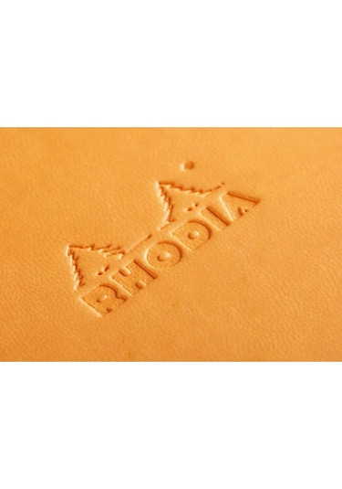 Rhodia Çizgili Defter 90X140 Turuncu Sert Kapak Rw118068 Turuncu