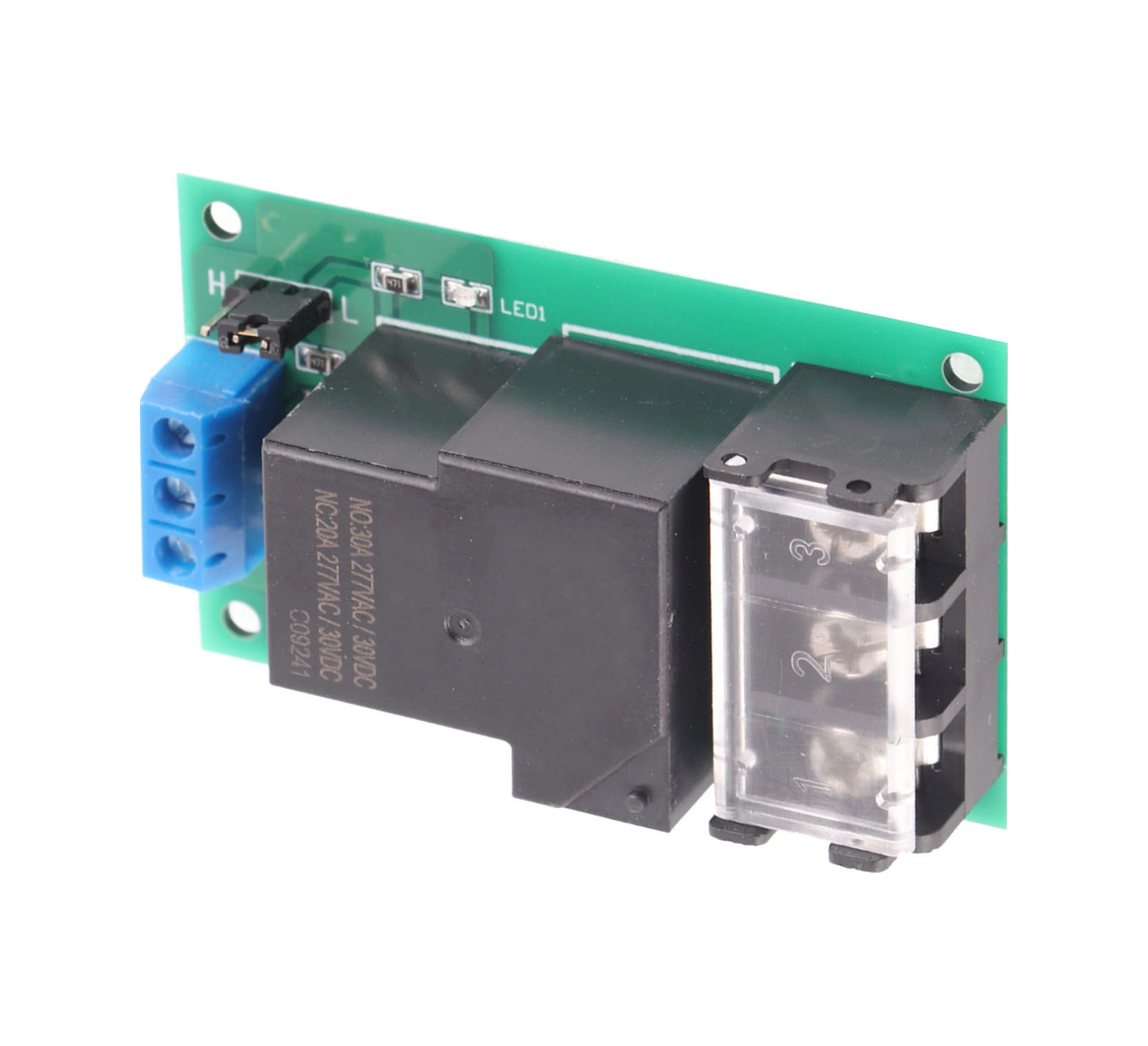 Tenfowee Tek Yollu 30a Röle Modülü - Optik Kopple İzole - Yüksek/düşük Seviye Tetikleyici - 12vdc - Yüksek Güçlü - Yyg-2
