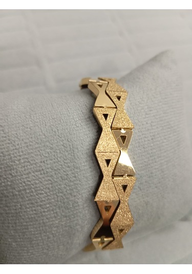 Kelebek Model Gold Renk Kelepçe Bileklik Gold