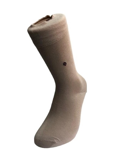 Pamuklu Erkek Çorap Bej