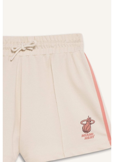 DeFactoFit NBA Miami Heat Standart Fit Kısa Paça Şort E3834AX25SMBG700