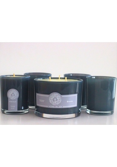 Kokulu Mum Soya Home In Joy Cam Set 450 G + 190 G Antrasit