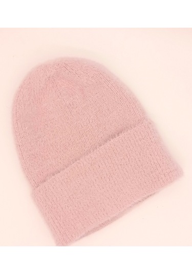 Kervan Pazar Kadın Yumoş Angora Bere Pembe