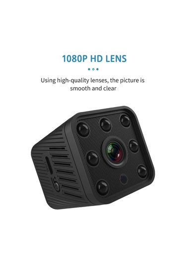 Xindoker Bk04 Kablosuz İki Yönlü Sesli Konuşma Kameralı - 1080p Hd Video, 128g Tf Kart Desteği, 360 Döner Tabanlı Mini Güvenlik Kamerası