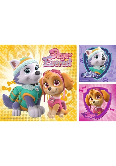 Ravensburger 3x49 Parça Paw Patrol Skye & Everest Puzzle
