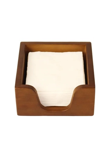 Masterskaa S Wood Masa Üstü Ahşap Peçetelik 159638913 Kahverengi