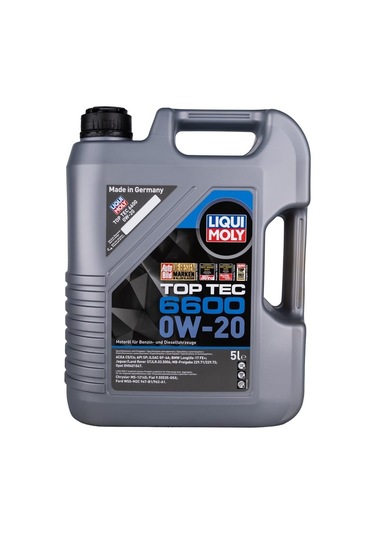 Liqui Moly 0w/20 21411 6600 Top Tec 5lt Dizel & Benzinli