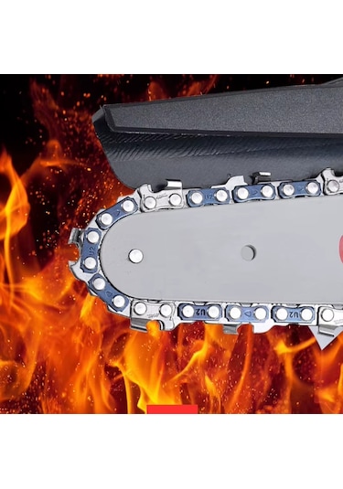 Hsgl Akülü Şarjlı El Testeresi Zincir Pala Seti 1/4 Ayak 18.5 Diş, 18.5 Cm Budama Testeres