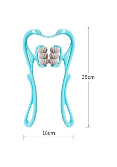 Çok Fonksiyonlu Manuel Altı Tekerlekli Boyun Masaj Aleti