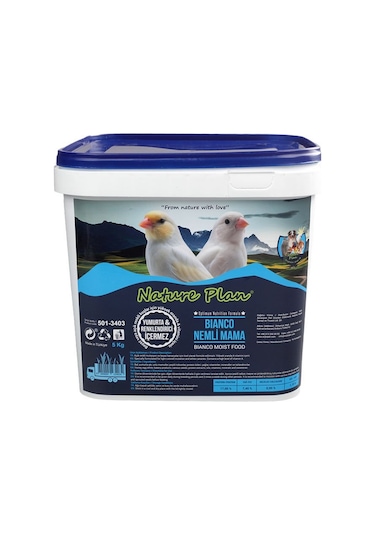 Nature Plan Nemli Bianco Kuş Maması 5 Kg