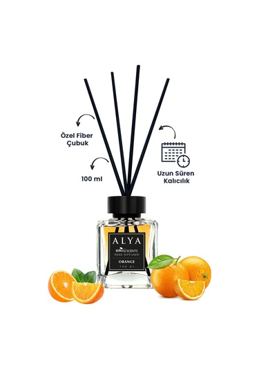 Alya Orange Bambu Çubuklu Oda Kokusu 100 ML