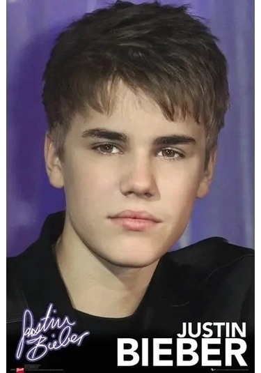 Maxi Poster - Justin Bieber Pin Up Purple